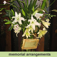 Floral Arrangements for Memorials